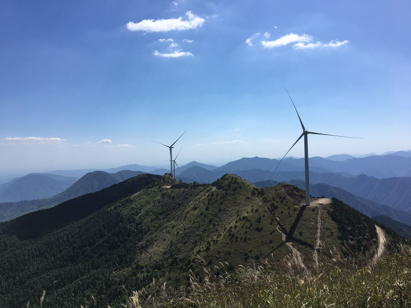 江西建水县眉毛山二期40MW分散式风电